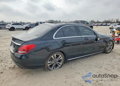 2017 Mercedes-Benz C 300 from USA, damaged, VIN 55SWF4JB0HU223943